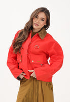 BARBOUR Giacca a vento Mackworth rossa da donna 261-LCA0398 RE51 BARBOUR 