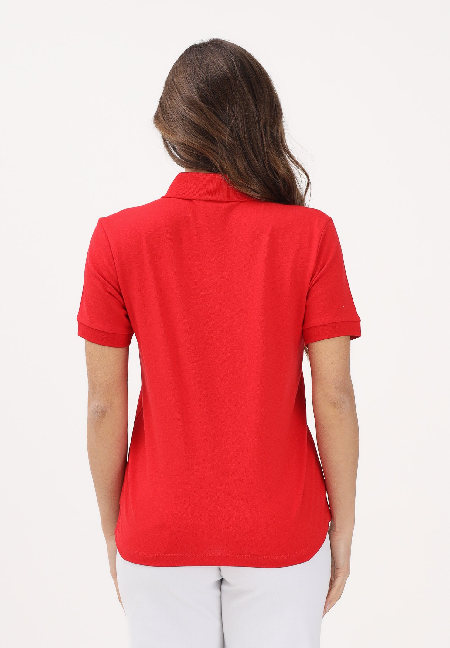 BARBOUR Polo a manica corta Bowford rossa da donna 261-LML0886 RE16 BARBOUR 