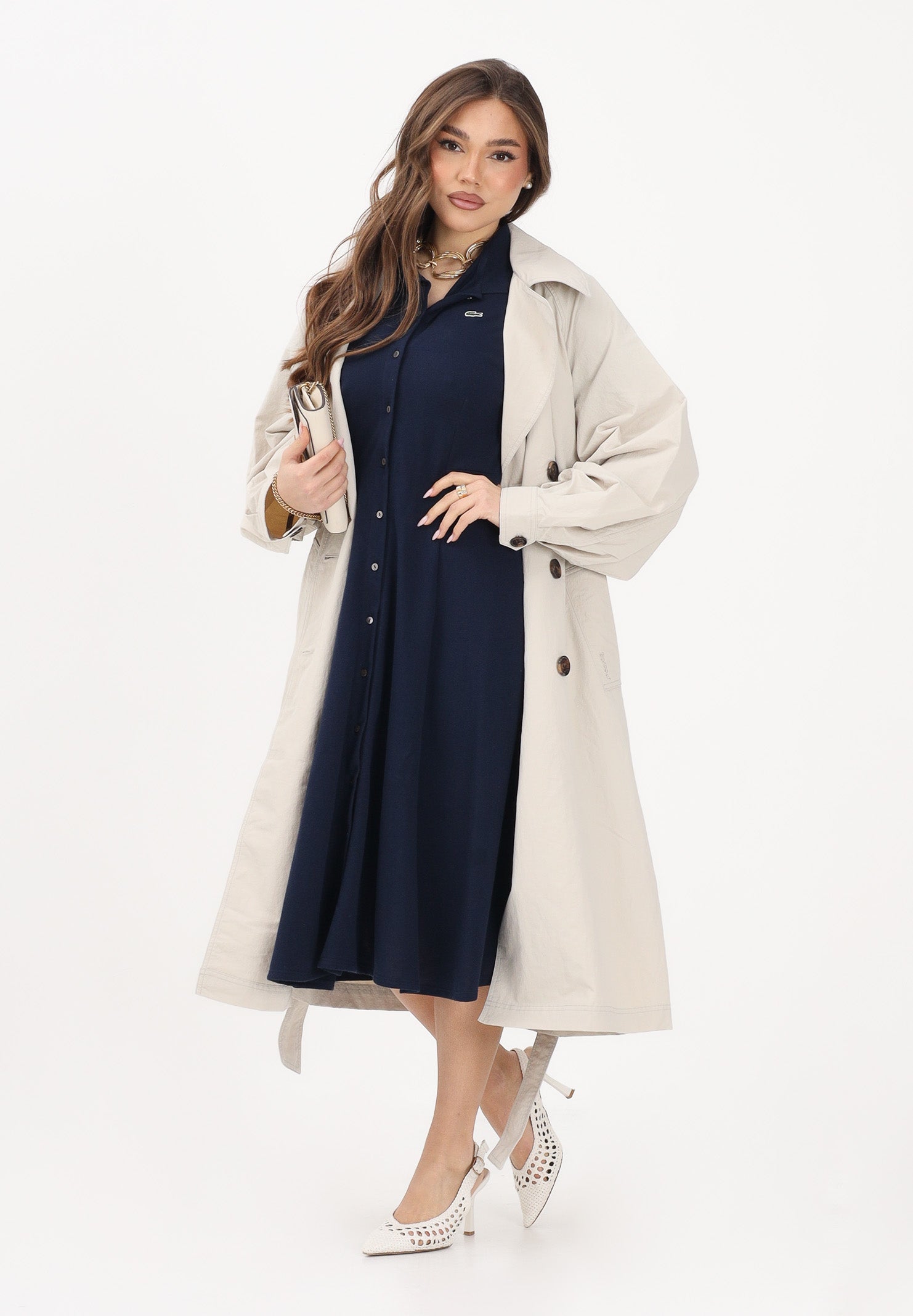 BARBOUR Trench Layla beige da donna 261-LSP0316 ST31 BARBOUR 