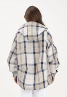 BARBOUR Giacca antipioggia Ballina con motivo a quadri blu e beige da donna 261-LSP0324 NY51 BARBOUR 