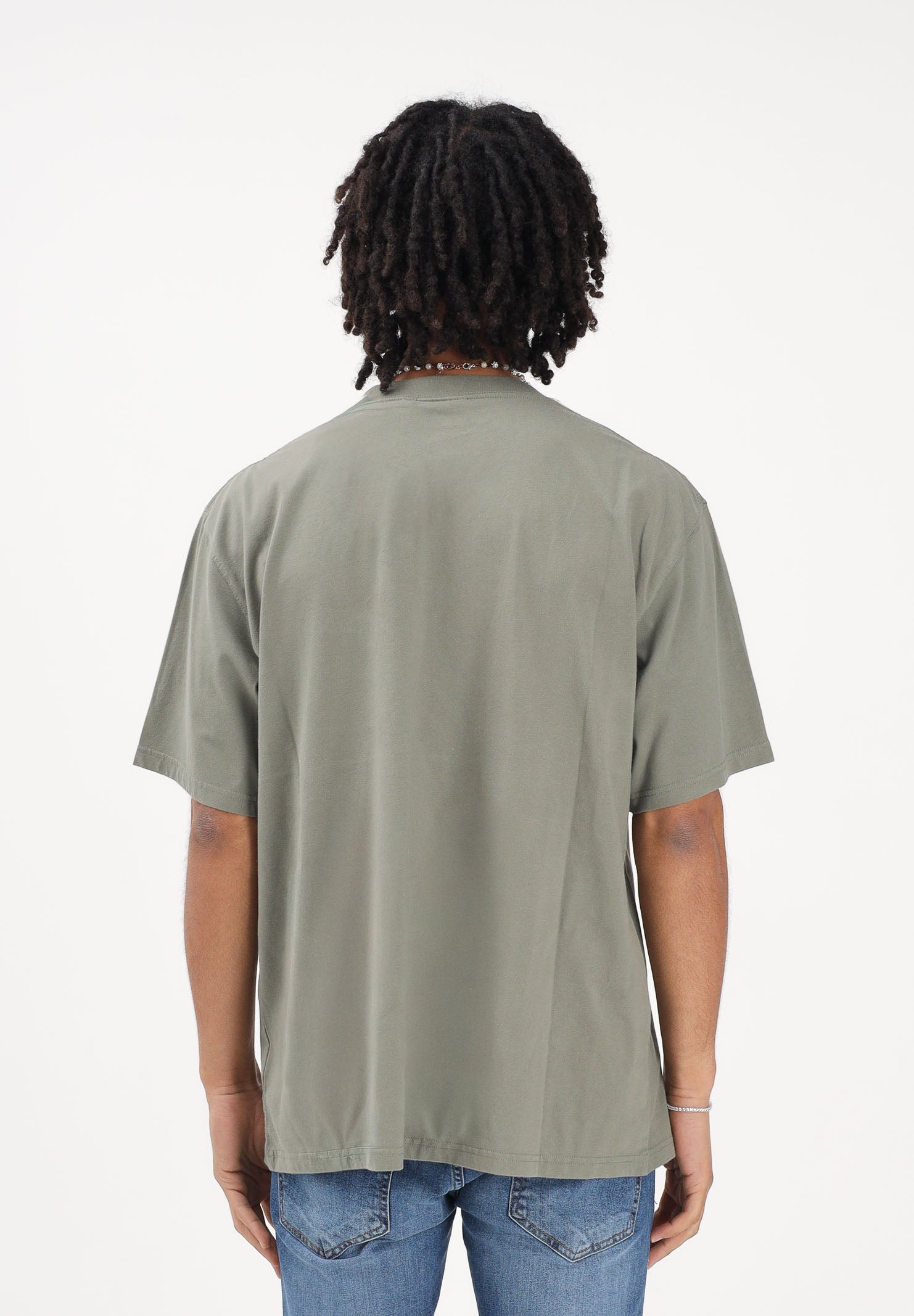 BARBOUR T-shirt a manica corta Links verde militare da uomo 261-MTS1556 GN68 BARBOUR 