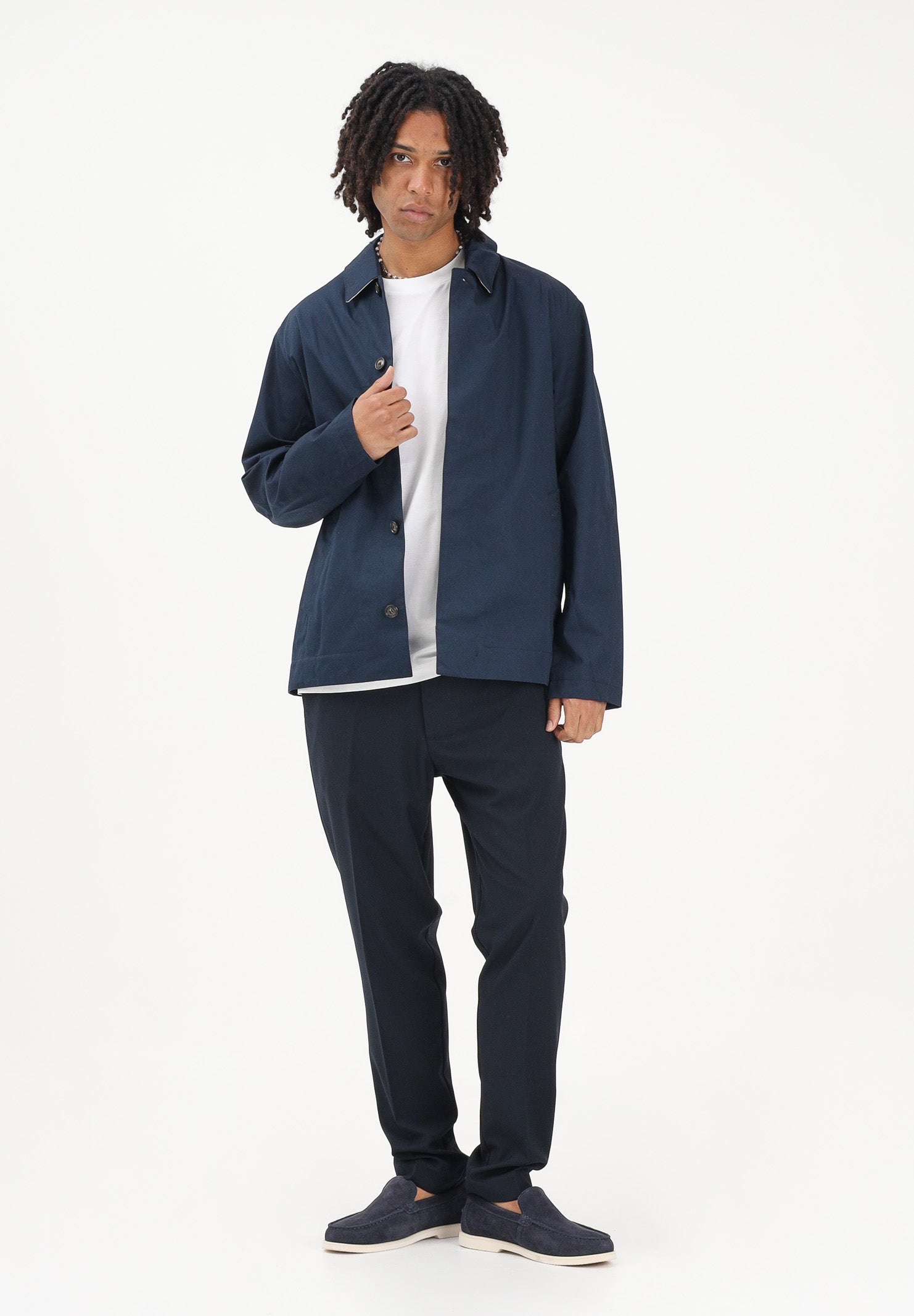 BARBOUR Giacca impermeabile Rokig blu da uomo 261-MWB1130 NY72 BARBOUR 