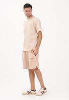 BARROW Shorts sportivo sabbia per uomo e donna con logo S6BWUABE009 092 BARROW 