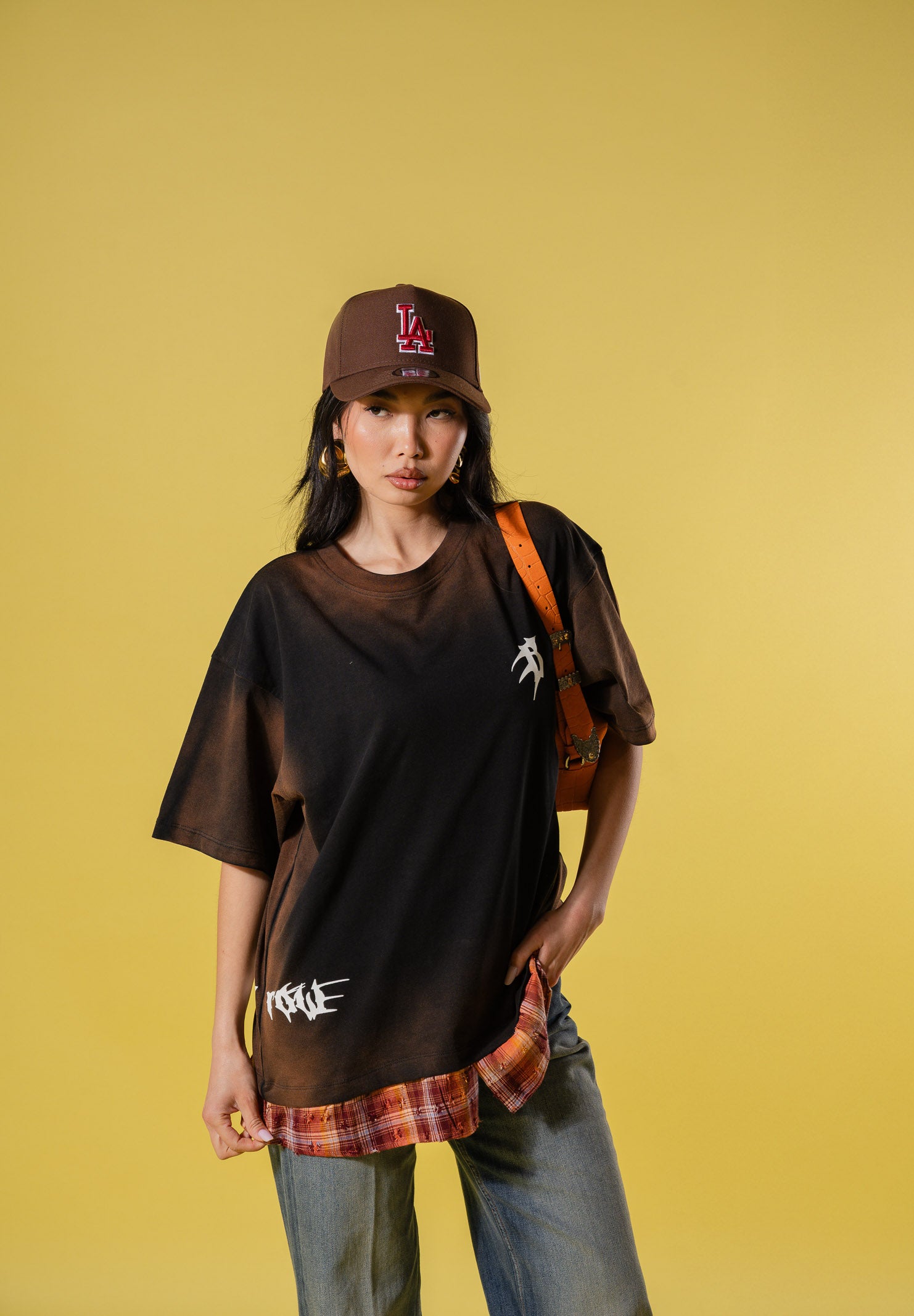 BARROW T-shirt a manica corta nera per uomo e donna con effetto sfumato S6BWUATH022 110 BARROW 