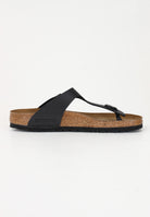 BIRKENSTOCK Infradito Gizeh nero per uomo e donna 043691 . BIRKENSTOCK 