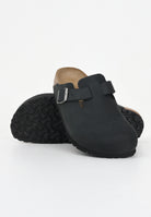 BIRKENSTOCK Ciabatte Boston nere per uomo e donna 059463 . BIRKENSTOCK 