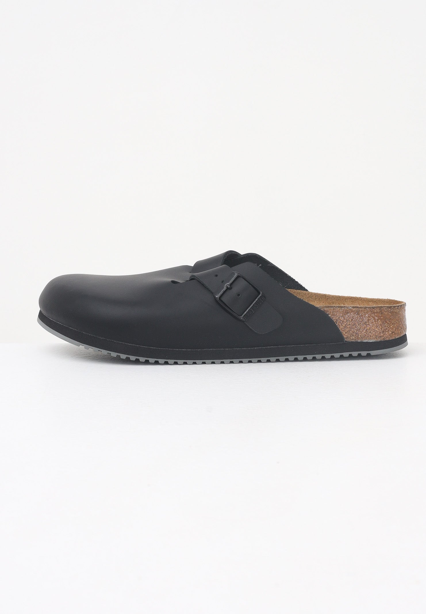 BIRKENSTOCK Ciabatte Boston Super grip nere per uomo e donna 060196 . BIRKENSTOCK 