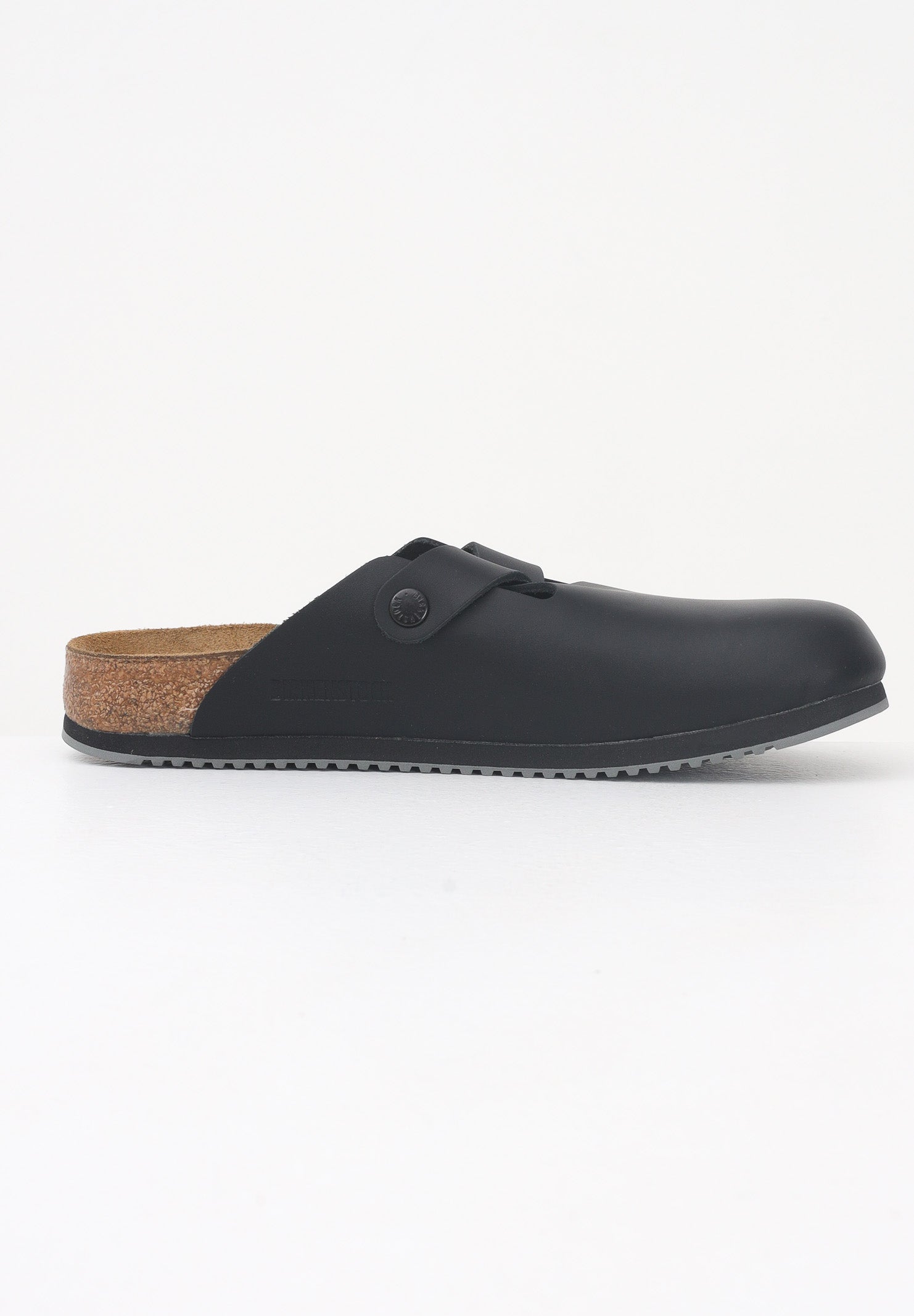 BIRKENSTOCK Ciabatte Boston Super grip nere per uomo e donna 060196 . BIRKENSTOCK 