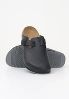 BIRKENSTOCK Ciabatte Boston Super grip nere per uomo e donna 060196 . BIRKENSTOCK 