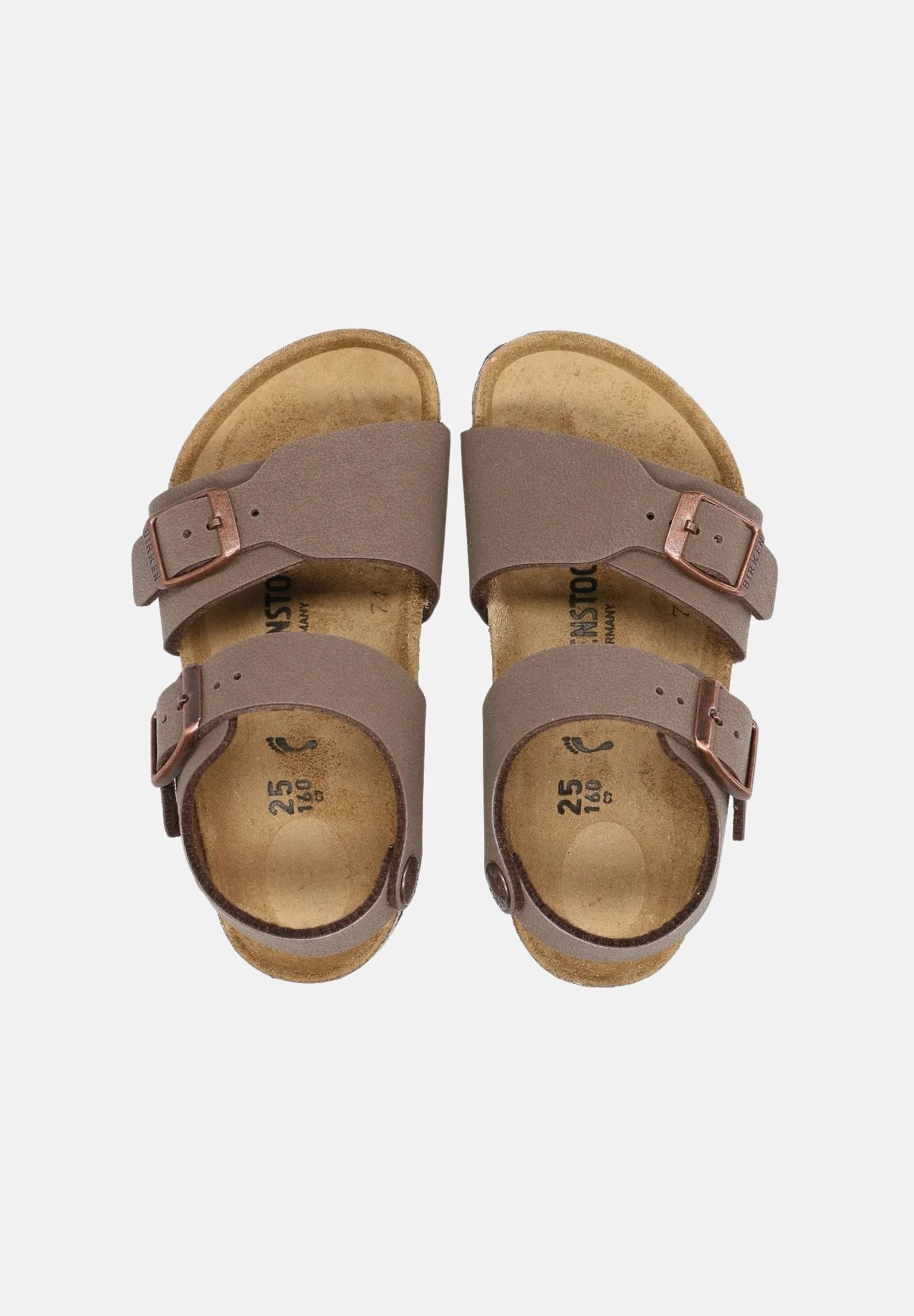 BIRKENSTOCK Sandali NEW YORK, basico marrone per bambino e bambina <BR/> 087783 - BIRKENSTOCK 