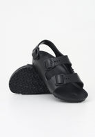 BIRKENSTOCK Sandali Milano neri per bambino e bambina 1009353 . BIRKENSTOCK 