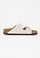 BIRKENSTOCK Ciabatte Arizona Birko-Flor bianco perla da donna 1009921 . BIRKENSTOCK 