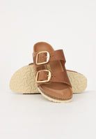 BIRKENSTOCK Ciabatte Arizona Big Buckle marroni da donna 1011073 . BIRKENSTOCK 
