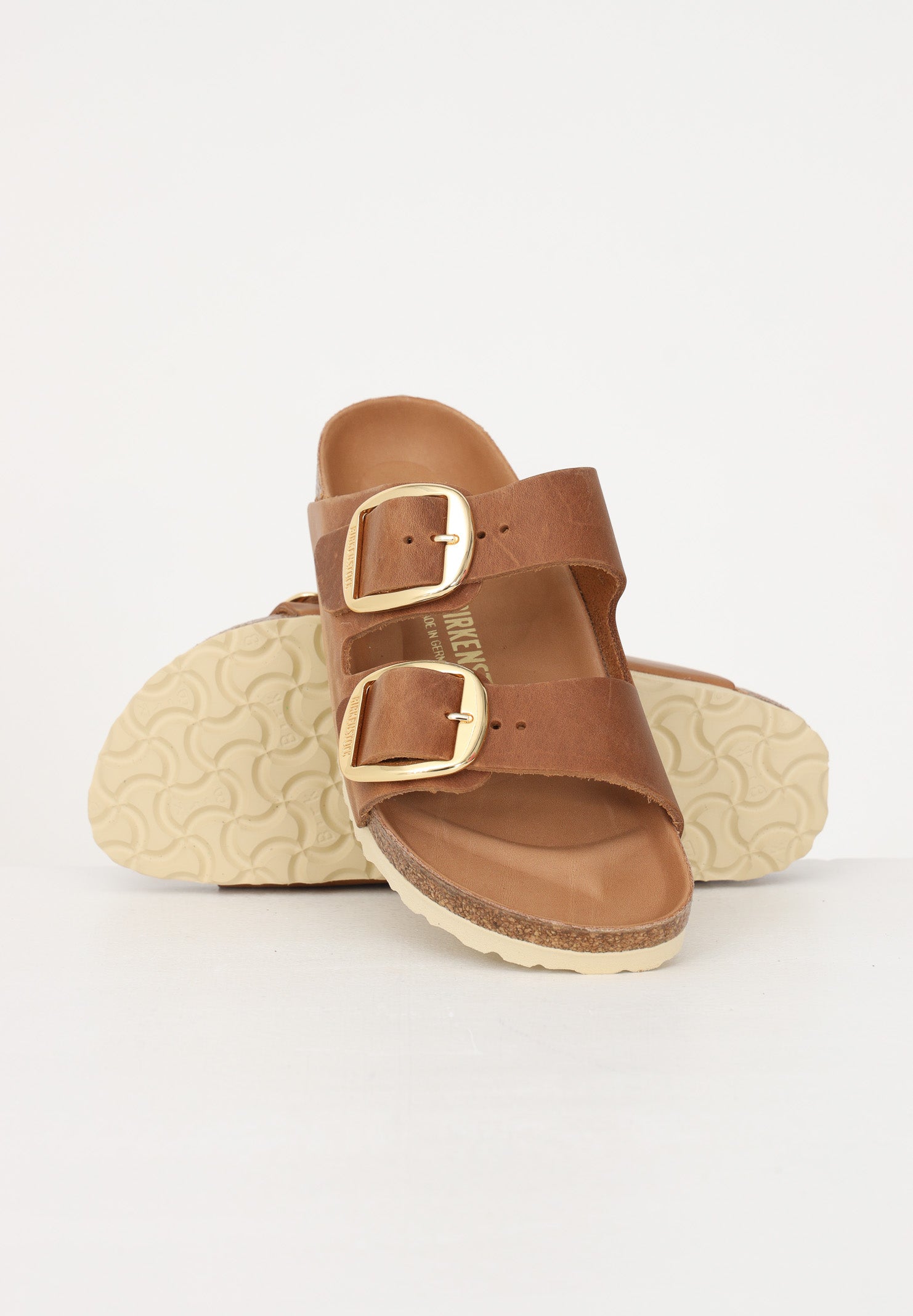 BIRKENSTOCK Ciabatte Arizona Big Buckle marroni da donna 1011073 . BIRKENSTOCK 