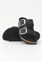 BIRKENSTOCK Ciabatte Arizona Big Buckle nere da donna 1011075 . BIRKENSTOCK 