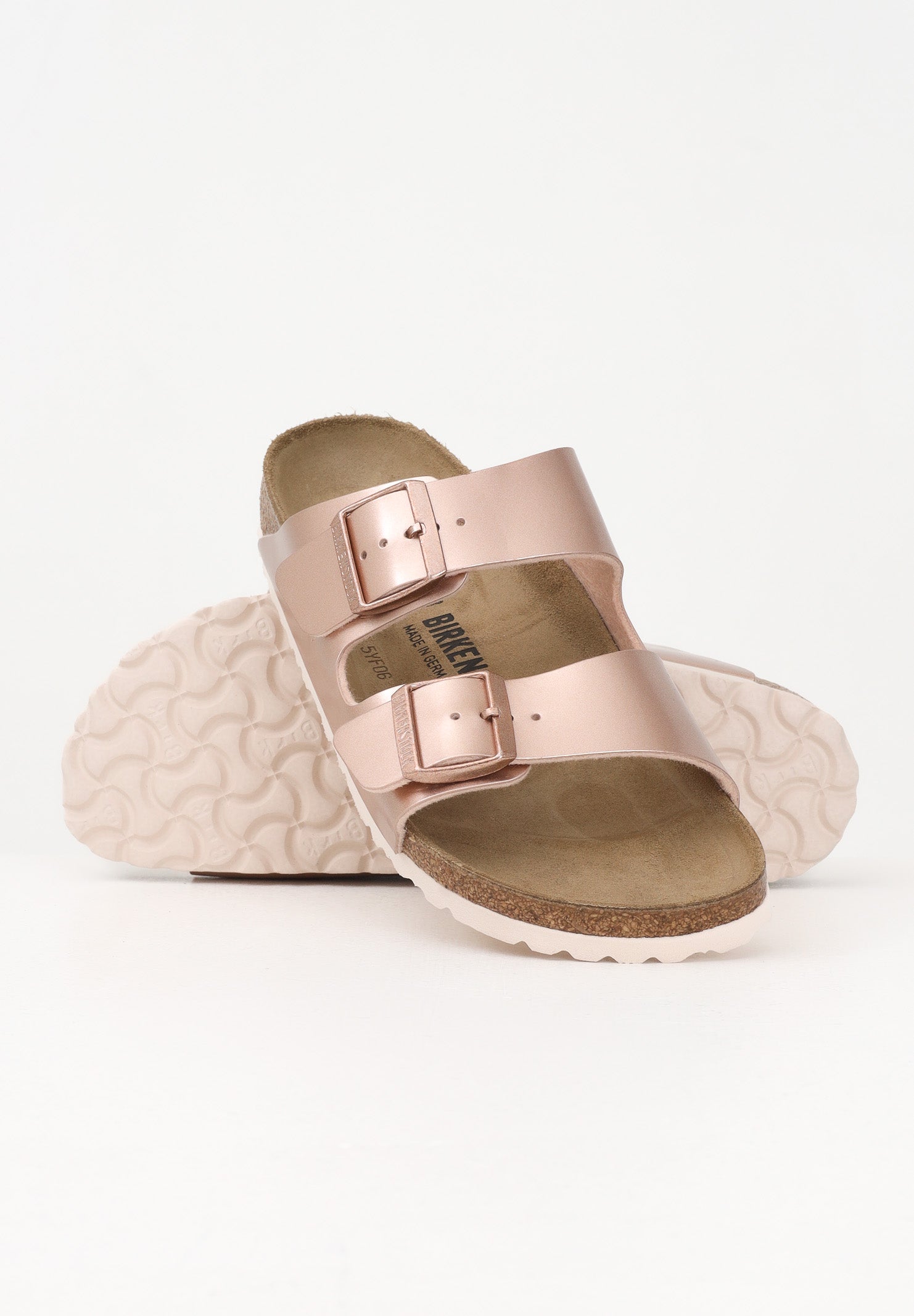 BIRKENSTOCK Ciabatte Arizona rosa gold da donna 1012478J . BIRKENSTOCK 