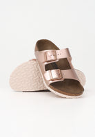 BIRKENSTOCK Ciabatte Arizona rosa gold da bambina 1012478 . BIRKENSTOCK 