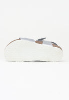BIRKENSTOCK Sandalo Rio Kids argento da bambina 1012518 . BIRKENSTOCK 