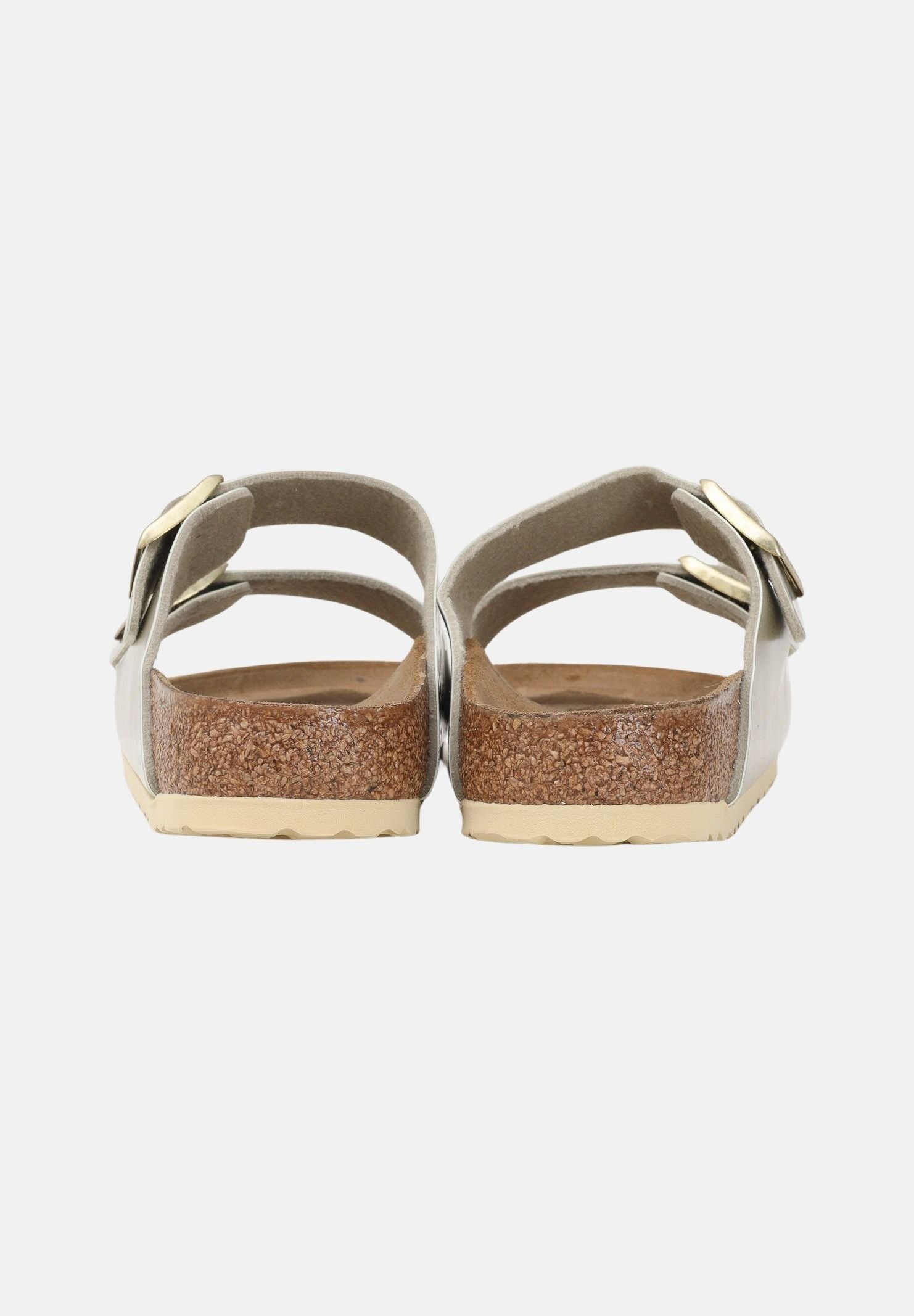 BIRKENSTOCK Ciabatte Arizona oro da donna 1014841 . BIRKENSTOCK 