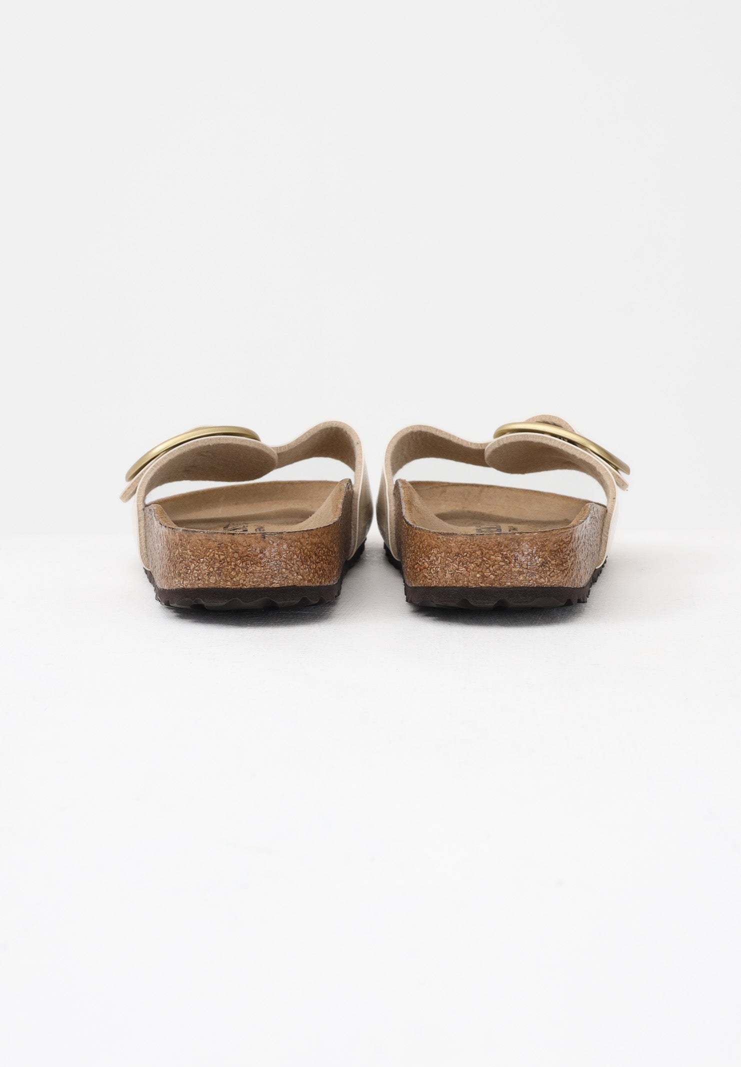 BIRKENSTOCK Ciabatte Madrid Big Buckle bianco perla da donna 1015279 . BIRKENSTOCK 