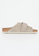 BIRKENSTOCK Ciabatte Kyoto tortora da uomo 1015573 . BIRKENSTOCK 
