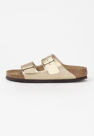 BIRKENSTOCK Ciabatte Arizona oro da donna 1016111 . BIRKENSTOCK 