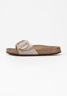 BIRKENSTOCK Ciabatte Madrid Big Buckle taupe da donna 1016237 . BIRKENSTOCK 