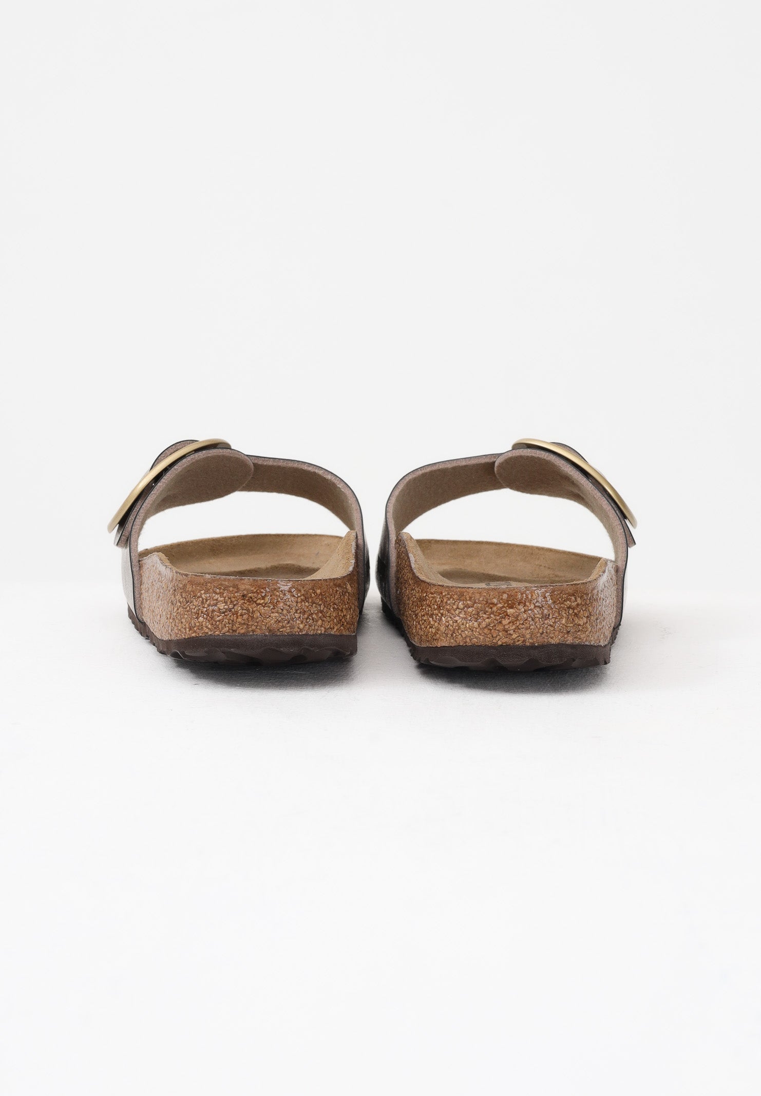 BIRKENSTOCK Ciabatte Madrid Big Buckle taupe da donna 1016237 . BIRKENSTOCK 
