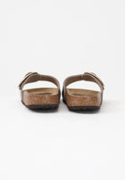BIRKENSTOCK Ciabatte Madrid Big Buckle taupe da donna 1016237 . BIRKENSTOCK 
