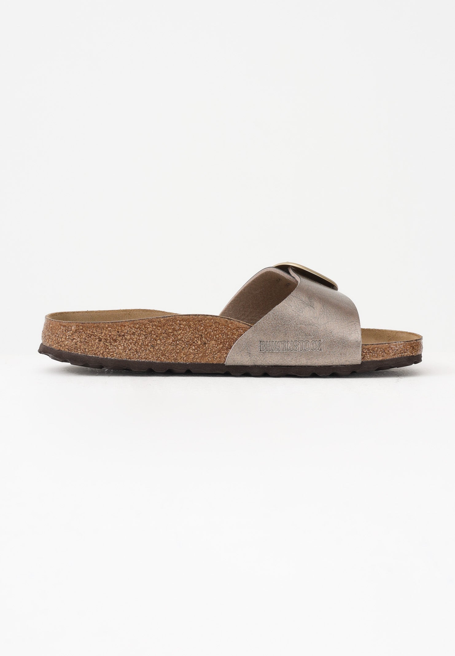 BIRKENSTOCK Ciabatte Madrid Big Buckle taupe da donna 1016237 . BIRKENSTOCK 