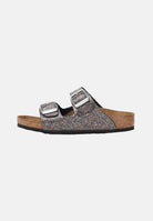 BIRKENSTOCK Ciabatte Arizona nere da bambina con strass 1017382 . BIRKENSTOCK 