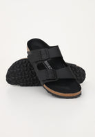 BIRKENSTOCK Ciabatte Arizona Birko-Flor nere per uomo e donna 1019069 . BIRKENSTOCK 