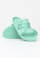 BIRKENSTOCK Ciabatte Arizona Essentials verde acqua per uomo e donna 1019120 . BIRKENSTOCK 