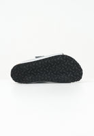 BIRKENSTOCK Ciabatte Arizona argento da bambina 1019400 . BIRKENSTOCK 