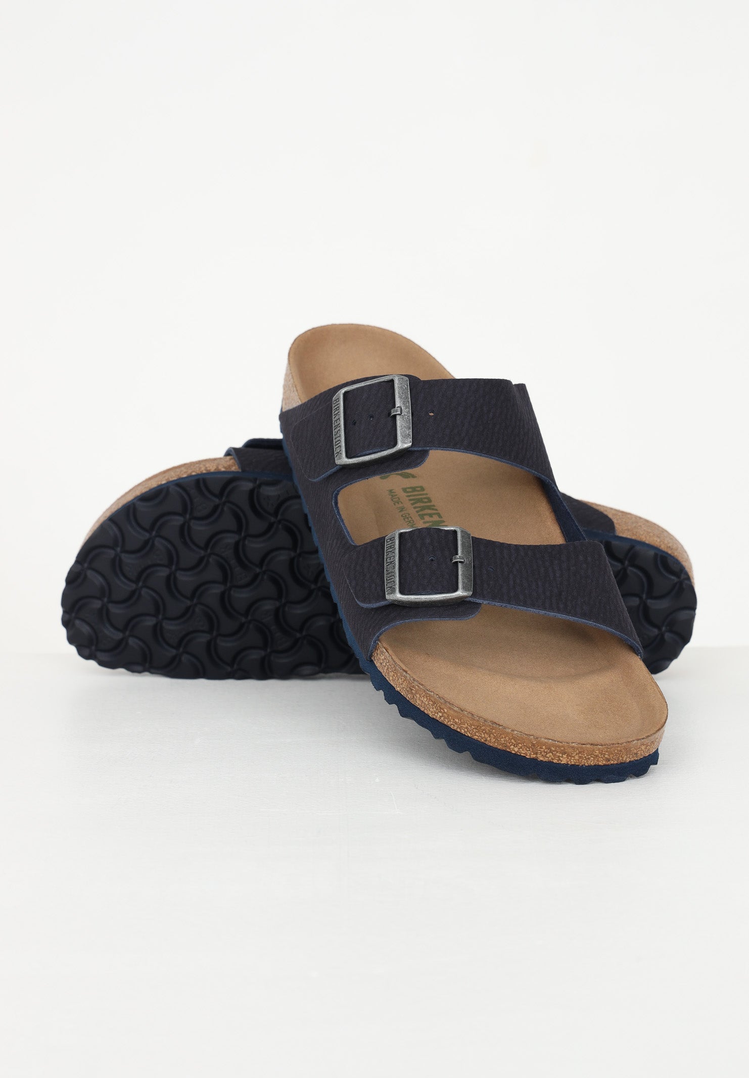 BIRKENSTOCK Ciabatte Arizona Birko-Flor blu per uomo e donna 1023150 . BIRKENSTOCK 