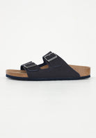 BIRKENSTOCK Ciabatte Arizona Birko-Flor blu per uomo e donna 1023150 . BIRKENSTOCK 