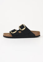 BIRKENSTOCK Ciabatte Arizona Big Buckle nere da donna 1023290 . BIRKENSTOCK 