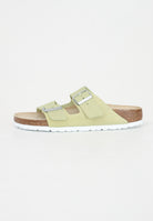 BIRKENSTOCK Ciabatte Arizona verdi da donna con brillantini 1024201 . BIRKENSTOCK 