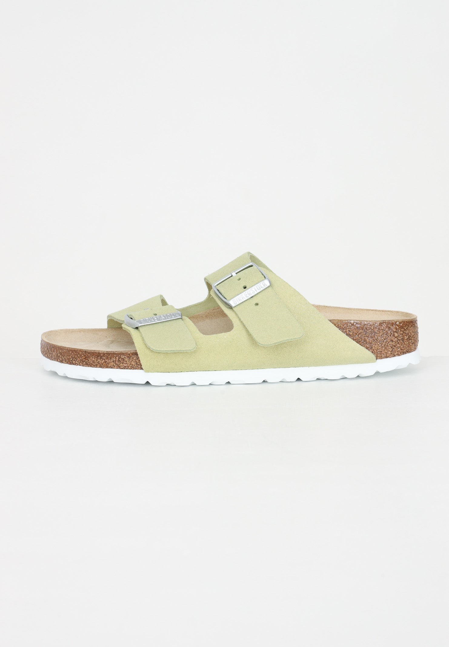 BIRKENSTOCK Ciabatte Arizona verdi da donna con brillantini 1024201 . BIRKENSTOCK 