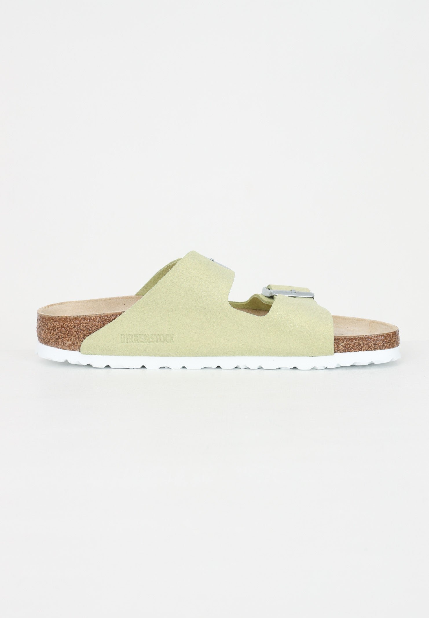 BIRKENSTOCK Ciabatte Arizona verdi da donna con brillantini 1024201 . BIRKENSTOCK 