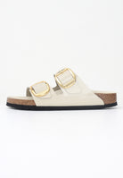 BIRKENSTOCK Ciabatte Arizona Big Buckle avorio da donna 1026128 . BIRKENSTOCK 