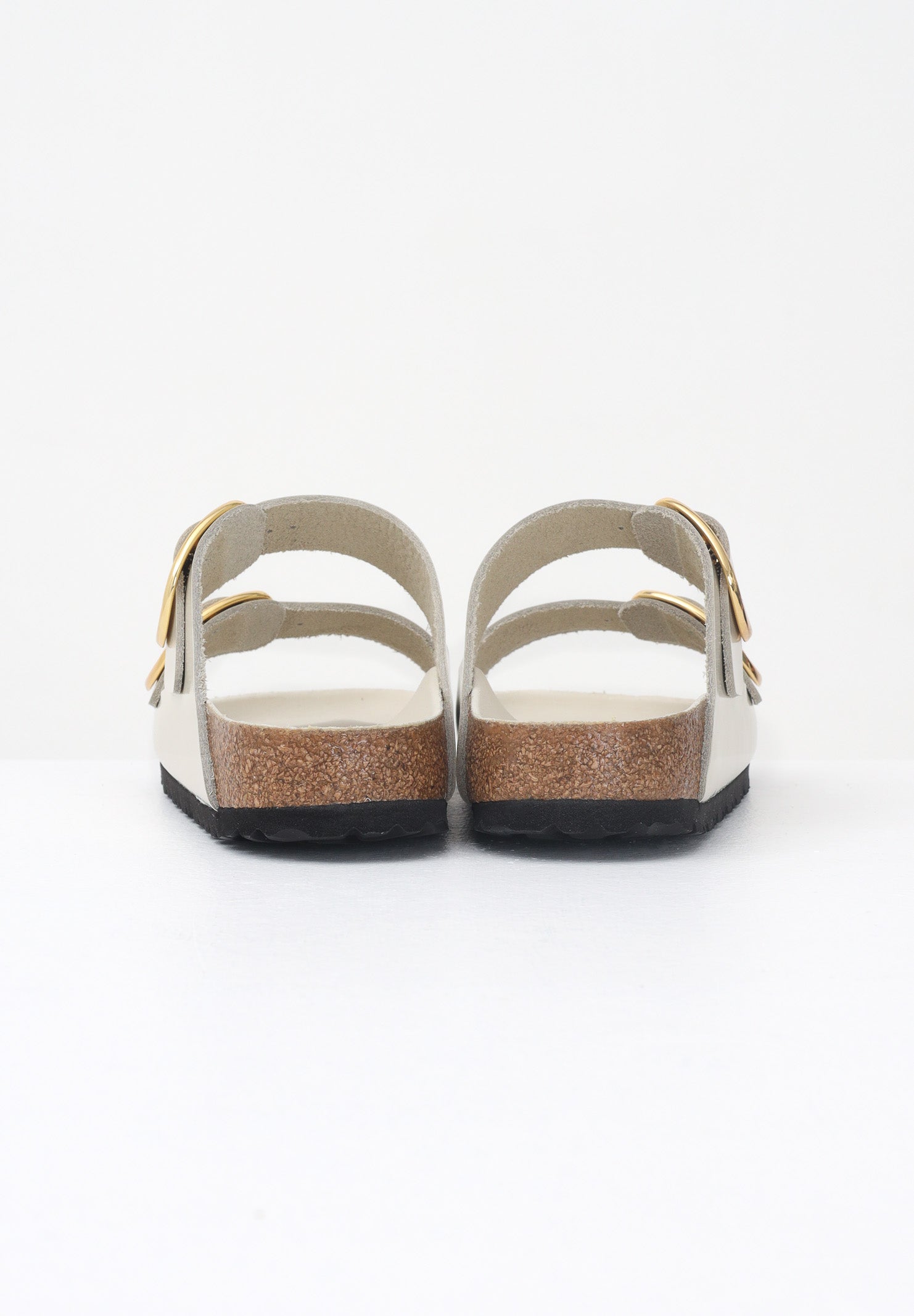 BIRKENSTOCK Ciabatte Arizona Big Buckle avorio da donna 1026128 . BIRKENSTOCK 