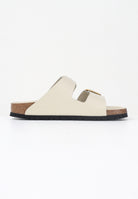 BIRKENSTOCK Ciabatte Arizona Big Buckle avorio da donna 1026128 . BIRKENSTOCK 