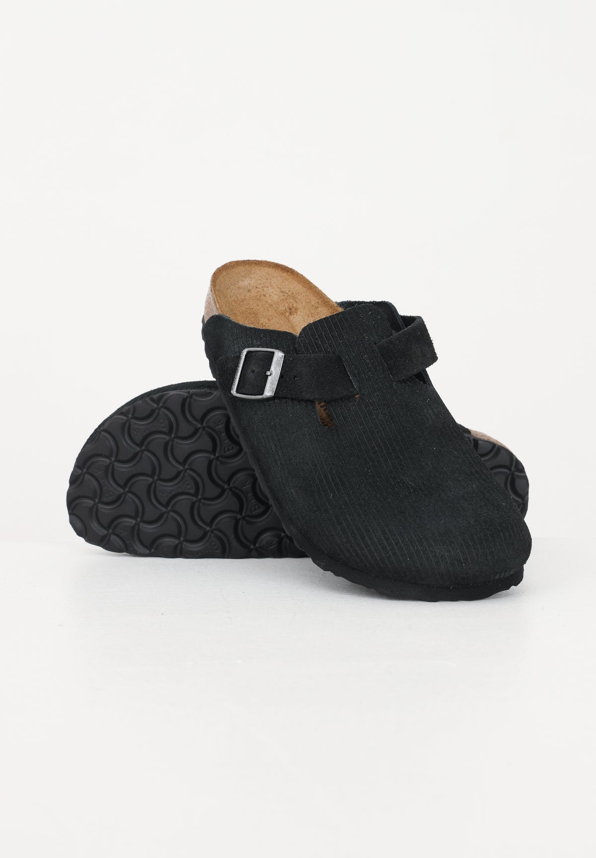 BIRKENSTOCK Ciabatte Boston nere da uomo 1026172 . BIRKENSTOCK 