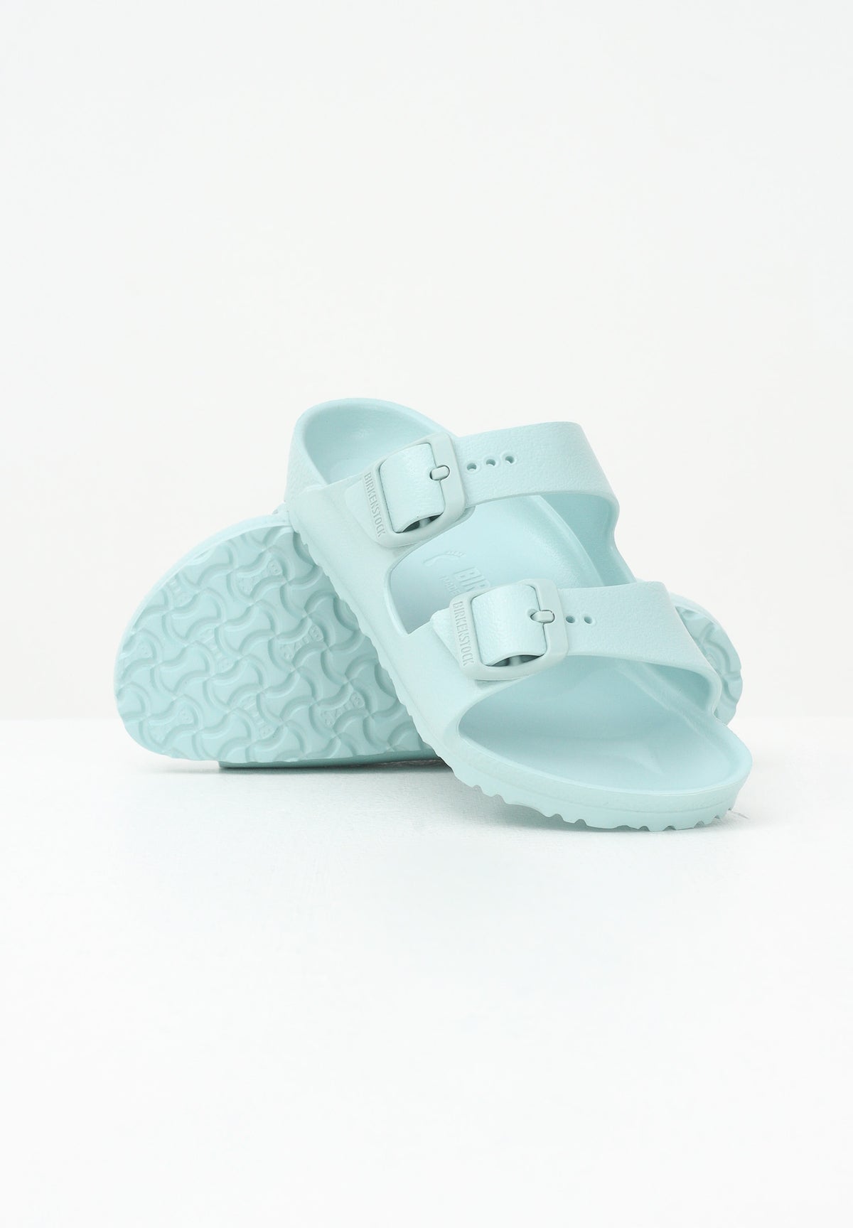 BIRKENSTOCK Ciabatte Arizona EVA verde acqua per bambino e bambina 1026753 . BIRKENSTOCK 