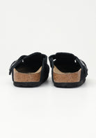 BIRKENSTOCK Ciabatte Boston nere per uomo e donna 1027067 . BIRKENSTOCK 
