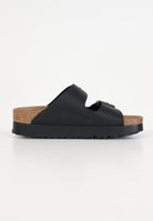 BIRKENSTOCK Ciabatte Arizona PAP Flex Platform nere da donna 1027395 . BIRKENSTOCK 