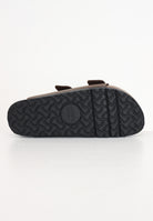 BIRKENSTOCK Sandali Arizona Platform Flex Marrone Donna Con Fibbie Metalliche Dorate 1027417 . BIRKENSTOCK 