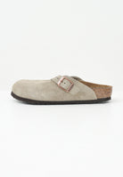 BIRKENSTOCK Ciabatte Boston taupe per bambino e bambina 1027875 . BIRKENSTOCK 