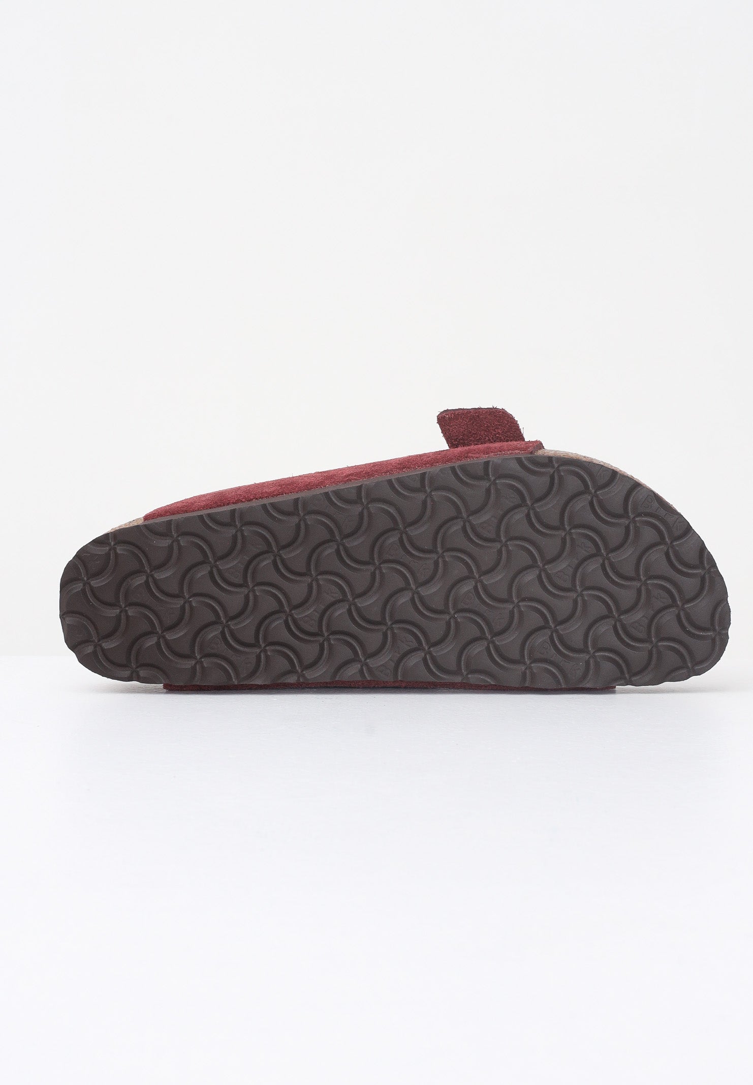 BIRKENSTOCK Ciabatte Arizona in pelle scamosciata bordeaux per uomo e donna 1028331 . BIRKENSTOCK 